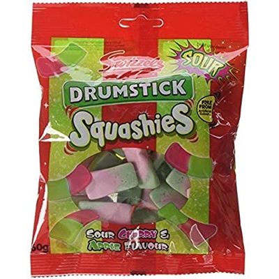 Drumstick Squashies Sour Cherry 120g