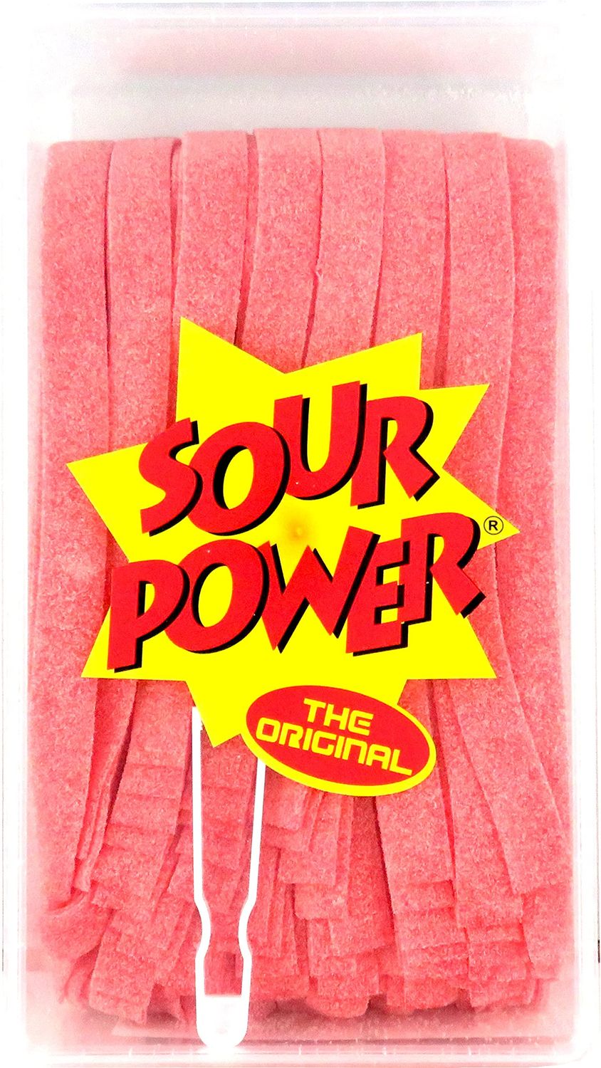 SOUR POWER Strawberry Belts, 42.3 Ounce
