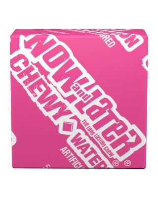 Now and Later Candy, Watermelon Flavor, 0.93 Ounce Bars (Pack Of 24)