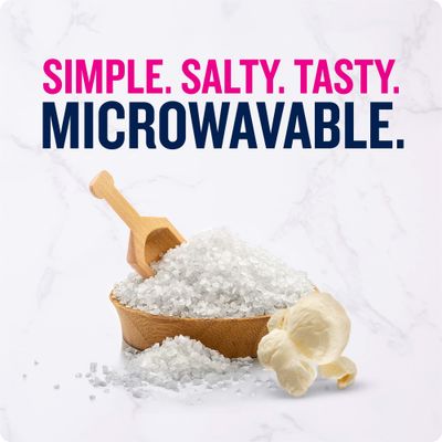 Angie's BOOMCHICKAPOP Sea Salt Microwave Popcorn, 6 Count, 3.29 oz. bags