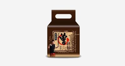 PAMI TSENG NOODLE - Scallion with Sichuan Pepper Flavour - 4 pack, 464g