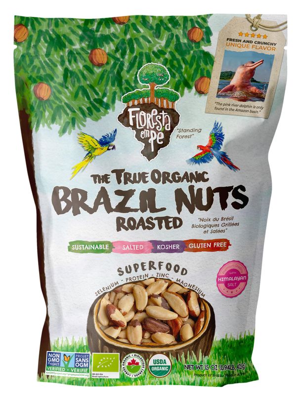 The True Organic Premium Brazil Nuts (15oz)
