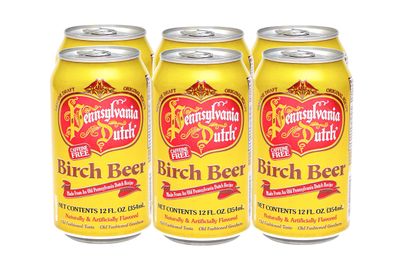 Pennsylvania Dutch Birch Beer, 12 Ounce Can (Pack of 12)
