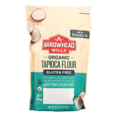 Arrowhead Mills Organic Tapioca Flour, Gluten Free, 18 oz - Case of 6