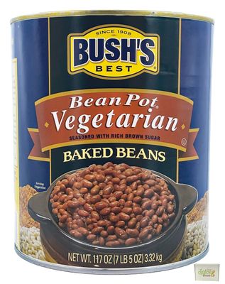 Bean Pot Baked Beans with Brown Sugar | Made in America | (117 oz., Vegetarian)
