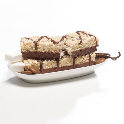 Protein Crispy Rice Treats, 15g Protein, 3g-7g Net Carbs, Low Carb, Fluffy, Soft, Chewy, Gluten Free, High Fiber, Keto-Friendly, No Aftertaste (Chocolate Vanilla Remix, 1 Pack)