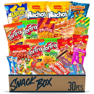 Guatemala International Snack Box | Snacks from Around the World Party Mix Premium Exotic Foreign Boxes Variety Munchies box