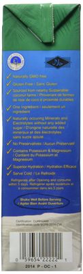 Blue Monkey Organic 100% Coconut Water, 33.8 Ounce (Pack of 12)