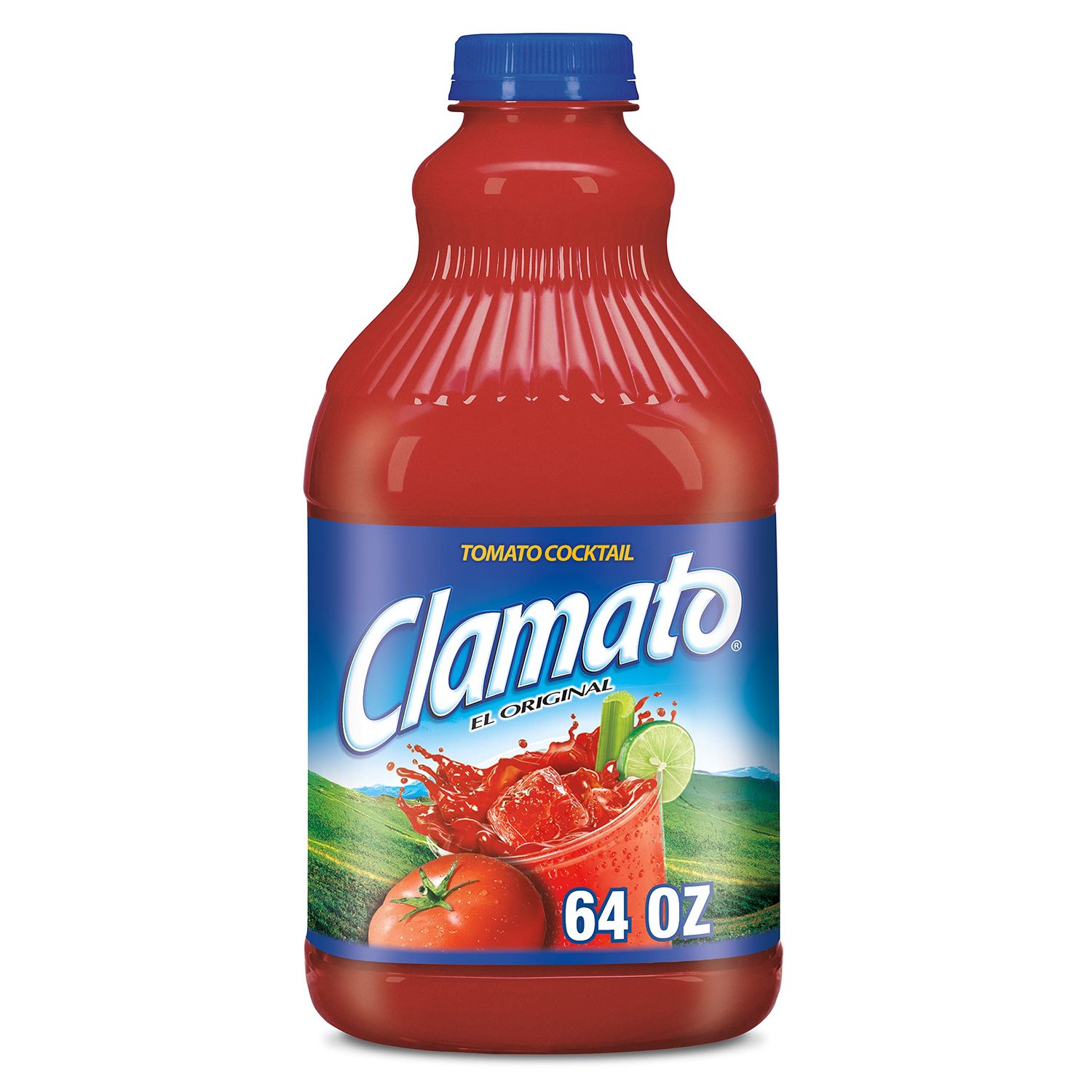 Clamato Original Tomato Cocktail, 64 fl oz bottles (Pack of 8)(Packaging May Vary)