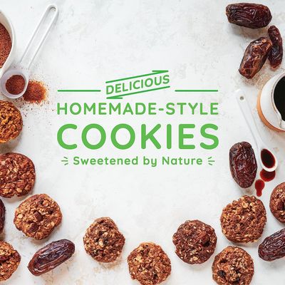 Maxine's Heavenly Cinnamon Oatmeal Raisin Cookies | Gluten Free, Made with Oats, Sweetened with Coconut Sugar &amp; Dates | Tasty Low Sugar Vegan Dessert | 7.2 Ounces Each (2 pack)
