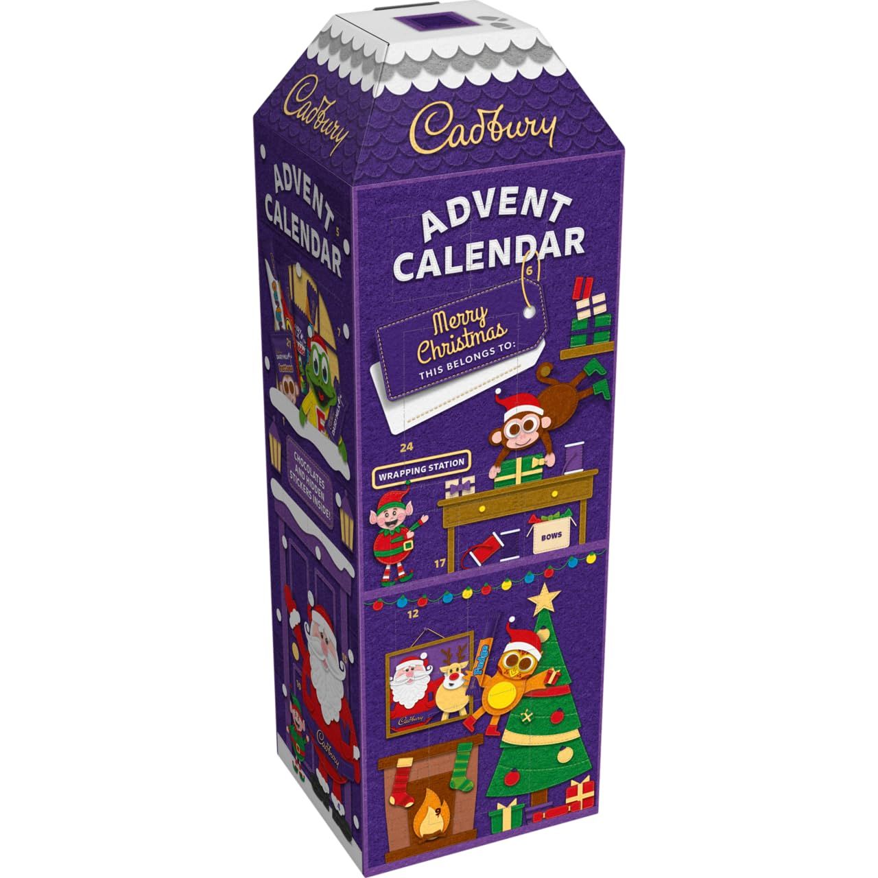 Cadbury Dairy Milk Christmas Chocolate Advent Calendar 90G