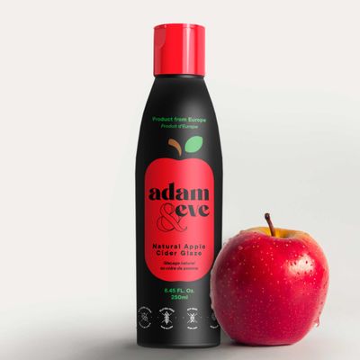 Adam&amp;Eve Balsamic Apple cider Glaze 8,45 Fl Oz, perfect for salads, roasts, and even your desserts. product made in Portugal, no GMO, no added sugar perfect for everyday