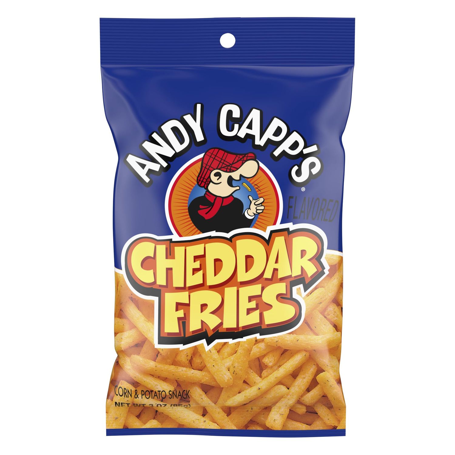 Andy Capp&#39;s Cheddar Fries Snacks (Pack of 12)