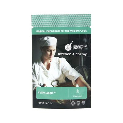 Foam Magic  Non-GMO Gluten-Free Vegan - 25g/1oz (Create stable hot or cold culinary foams from most liquids)