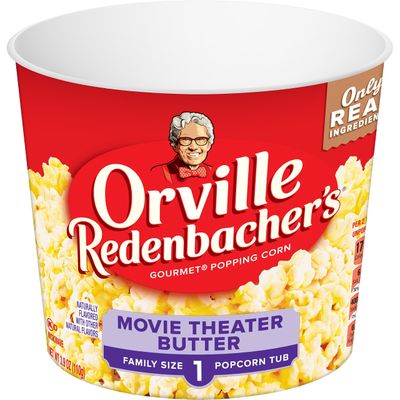 Orville Redenbacher&#39;s Movie Theater Butter Popcorn Tub, 3.9 Ounce