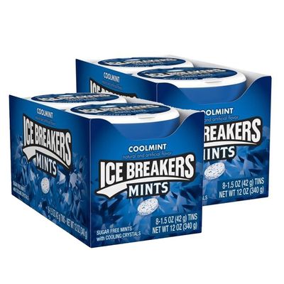 ICE BREAKERS MINTS COOLMINT 1.5-Ounce Containers (Pack of 16)
