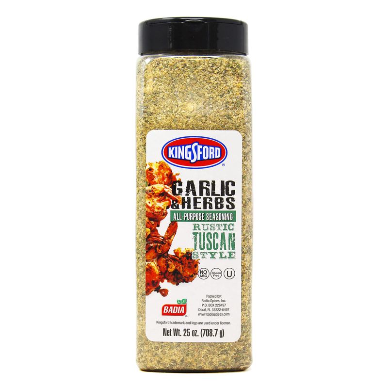 Kingsford Badia Garlic &amp; Herbs All-Purpose Seasoning, 25 oz