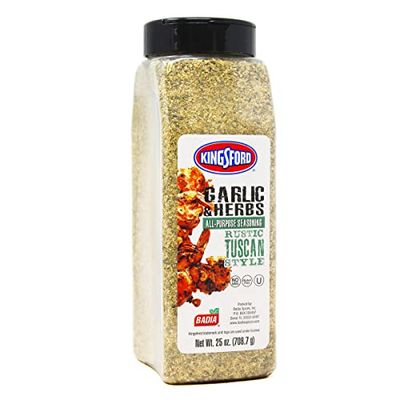 Kingsford Badia Garlic &amp; Herbs All-Purpose Seasoning, 25 oz