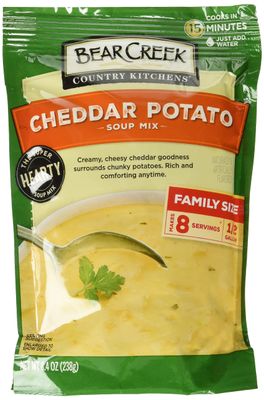 Bear Creek Cheddar Potato Soup Mix, 11.5 Ounces (Pack Of 6)