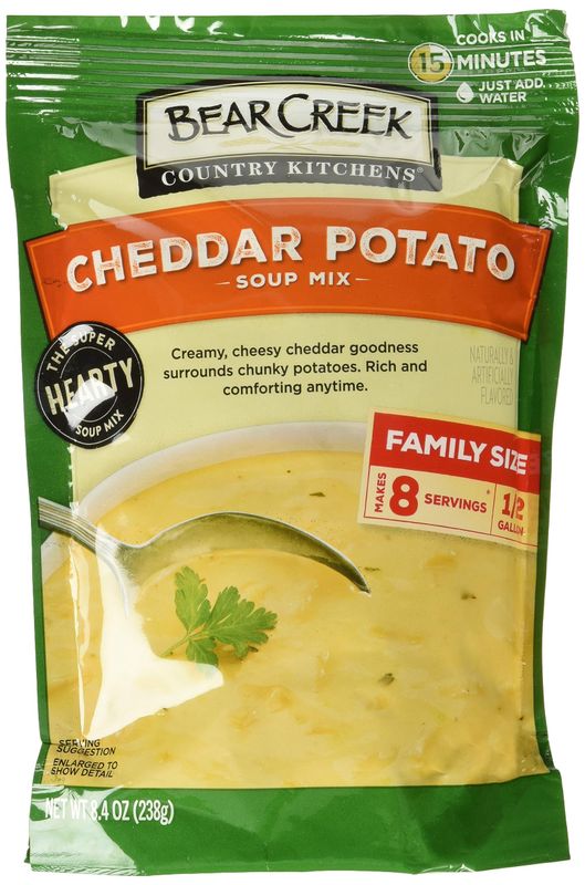 Bear Creek Cheddar Potato Soup Mix, 11.5 Ounces (Pack Of 6)