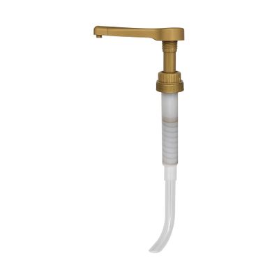 Sauce Pump for 64 fl. oz. Torani, Davinci Syrups | Fits Ghirardelli 87 to 90 fl oz | Chocolate, Caramel, Vanilla, Variety of Sauces | BPA-Free | by Handit I 1-Piece
