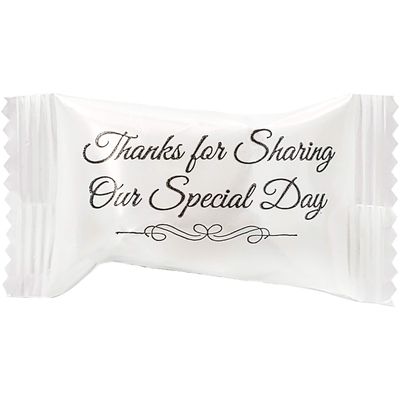 Wedding Buttermints, Mint Candies, After Dinner Mints, Butter Mint Candy, Fat-Free, Individually Wrapped (110 Pieces)