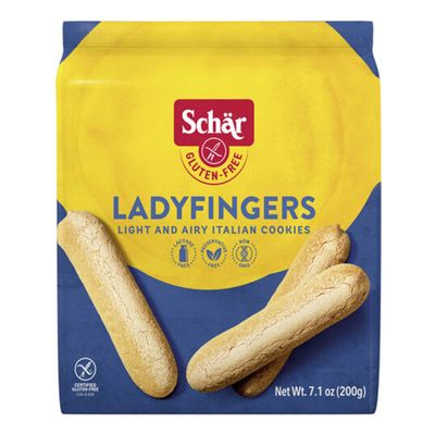 Schar - Lady Fingers - Certified Gluten Free - No GMO&#39;s, Lactose, Wheat or Preservatives - (7.1 oz)
