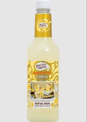 Master Of Mixes Premium Collins Mix, 33.81-Fluid Ounce Bottle (Pack of 6)