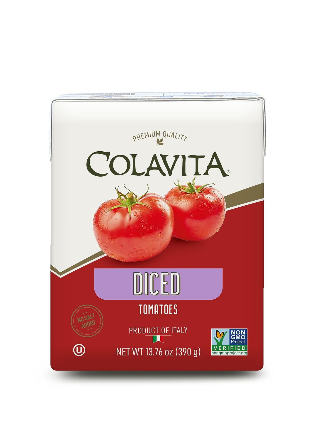 Colavita Recart Tomatoes - Diced, 13.76oz Recart (Pack of 16)