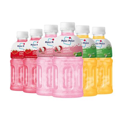 Mogu Mogu drink Variety Pack (6 Bottles) Drinks