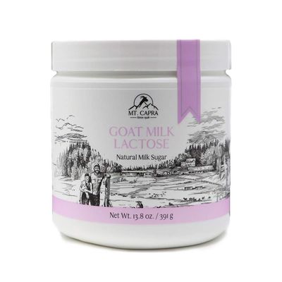 MT. CAPRA SINCE 1928 - Goat Milk Lactose - Natural Goat Milk Sugar - 13.8 oz