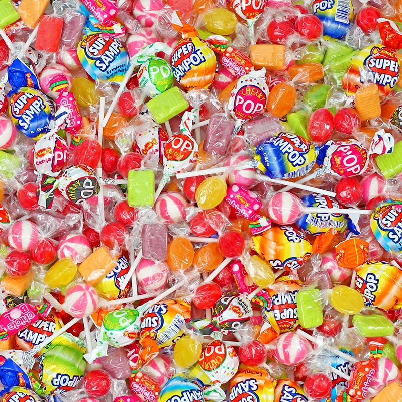 Holiday Party Mix - 7 Pounds - Big Bulk Pinata Candy Favors - Parade Candies - Candy for Goodie Bags - Party Candy for Kids and Adults