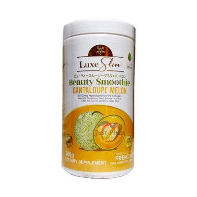 Luxe Slim Half Kilo Canister Cantaloupe Melon Beauty Drink (1 Jar)