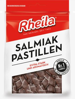 Rheila, Salmiak Pastillen, 90 Gram