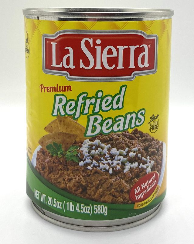 LA SIERRA REFRIED PINTO BEANS 20.5oz