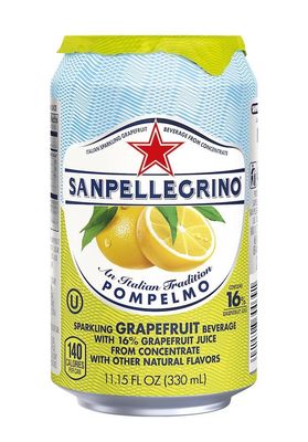 Sanpellegrino Italian Sparkling Drink Pompelmo, Sparkling Grapefruit Beverage, 24 Pack of 11.15 Fl Oz Cans