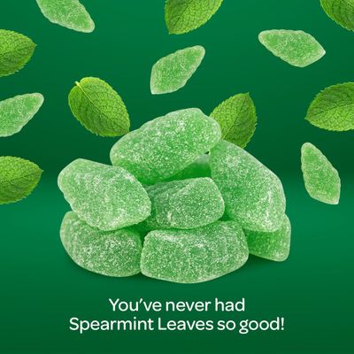 Spearmint Leaves 2-Pound Bag, Christmas Jelly Candy