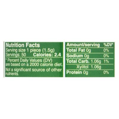 Epic Dental, Gum Xylitol Spearmint, 50 Count