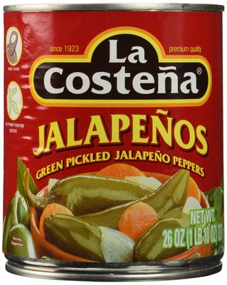 LA COSTENA Whole Jalapeno Pepper, 26 Ounce - Pack of 3