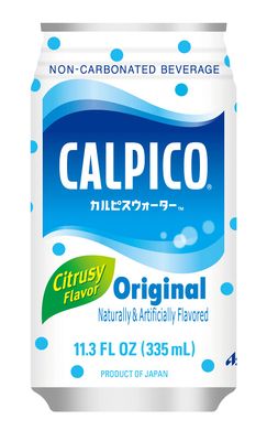 CALPICO Original, Non-Carbonated Drink, Hint of Citrus Flavor, Japanese Beverage, Sweet and Tangy Asian Drink, 11.3 oz Can (Pack of 24)