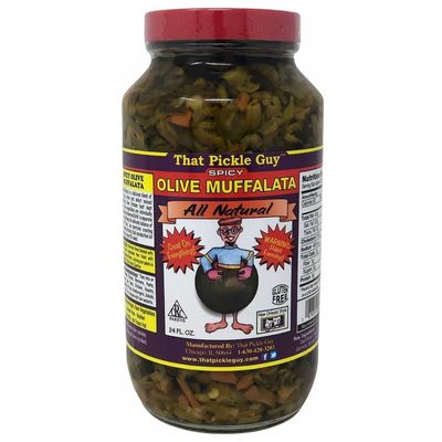 That Pickle Guy New Orleans Style Classic Olive Muffalata, Spicy, All Natural, 24-ounce