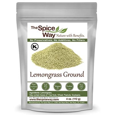 The Spice Way Lemongrass Powder - (4 oz) freshly ground dried herb. Used for cooking and tea.