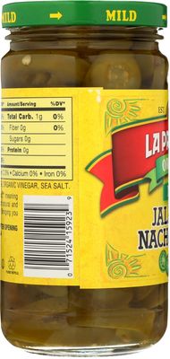 La Preferida Organic Jalapeno Nacho Slices, Mild, 11.5 oz (Pack of 3)
