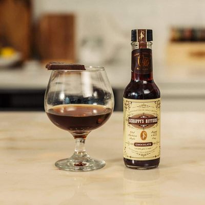 Scrappy's Bitters - Chocolate, 5 oz - Organic Ingredients, Finest Herbs & Zests, No Extracts, Artificial Flavors, Chemicals or Dyes. Made in the USA!
