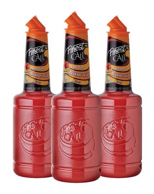Finest Call Premium Loaded Bloody Mary Drink Mix, 1 Liter Bottle (33.8 Fl Oz), Pack of 3