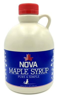 Nova Maple Syrup - Pure Grade-A Maple Syrup (Quart)