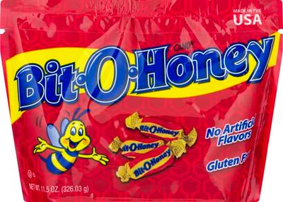 Pearsons Bit O Honey Honey Chewy Candy Pieces Rectangle Bit O Honey 11.5 Oz - 0077290774001