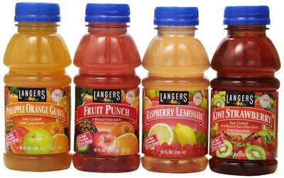 Langers Tropical Variety Pack,10 Fl Oz (Pack of 12)