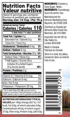 Gefen Jellied Cranberry Sauce 16oz (2 Pack) | All Natural, No High Fructose Corn Syrup | Kosher for Passover