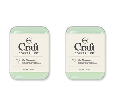 W&amp;P Craft Cocktail Kit, Margarita, Portable Kit for Drinks on the Go, Carry On Cocktail Kit, Pack of 2